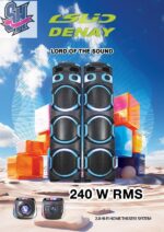 اسپیکر دیجی دار دنای مدل WB 3010 DJ6 RWS - تصویر 6